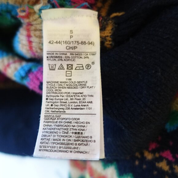 Fair Isle Striped Women's Sweater - Picture 8 of 15